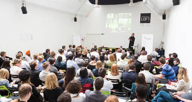 event hosted at rainmakingloft berlin