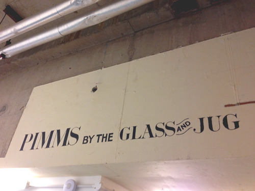 Pimms by the Glass and Jug